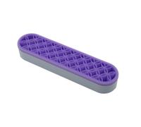 mophrati Caja de Almacenamiento de cosméticos Duradera, protección confiable para Maquillaje, Almacenamiento de brochas de Maquillaje Que Ahorra Espacio, Soporte para brochas de Maquillaje, púrpura