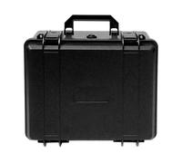 mophrati Caja de Almacenamiento de Llaves, Estuche rígido, Organizador de Herramientas portátil, contenedor Impermeable, Equipo doméstico Multifuncional, Negro, 23.8 x 15.7 x 10 cm