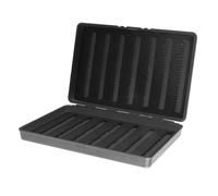 mophrati Caja de Aparejos de Pesca con Mosca de Doble Cara, Caja de Almacenamiento de cebos para calamares, anzuelos, Estuche Organizador Ligero de Aparejos de Pesca de Caras,