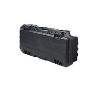 mophrati Caja organizadora de Herramientas portátil y Duradera para Herramientas de ferretería con Tapa con Cerradura, Resistente a la Humedad y con asa, Negro, Caja de + algodón