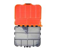 mophrati Cajas para Aparejos de Pesca con Tapas de Doble Cara Que Permiten un Acceso cómodo y soluciones de Almacenamiento para Suministros de Pesca, Herramientas de portátiles,