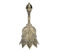 mophrati Campana de boda con sonido alto y claro. Timbre telefónico de aleación de latón con manivela, ideal para bodas y juegos, Qinggu