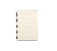 mophrati Carpeta de hojas sueltas transparente, cuaderno de bocetos, diario, planificador semanal, cuadernos escritura objetivos, suministros papelería escolar, Línea horizontal A5, 21 x 15.2 m