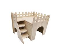 mophrati Castillo Decorativo para hábitat de Animales pequeños. Hermosos Colores y Durabilidad Que brindan un Ejercicio Atractivo y, al Mismo Tiempo, un Lugar para Que Las Mascotas se entretengan y