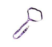 mophrati Cinturón de Seguridad fácil de Usar para Mascotas: Seguro y Conveniente para Caminatas y Paseos en automóvil Collar para Mascotas Escalable Fuerte practicidad, Púrpura, 1