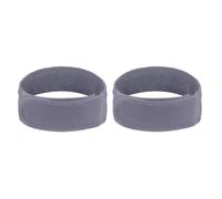 mophrati Cinturones elásticos sin hebilla con correas ajustables, cinturón Unisex de nailon, cómodo, a la moda, fácil y rápido, 2 uds, gris, l