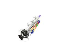 mophrati Clarinete para niños con 8 teclas de colores, herramienta de reproducción Musical, instrumento de simulación para niños pequeños, cultivo de interés para niños