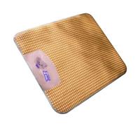 mophrati Cojín refrescante para Perros y Gatos Que refresca en Verano, lo Que Permite Las Mascotas disfruten de un Mejor Efecto refrescante en Verano. Esterilla, marrón, l