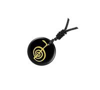 mophrati Colgante Cho KU Rei, suministros para manualidades, colgante para fiesta de Acción de Gracias, aniversario, negro