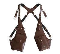 mophrati Cómodo Ajuste, Accesorios antirrobo, mantén tu Seguridad en el Gimnasio, Bolso Bandolera Doble, Gran Capacidad, antirrobo.