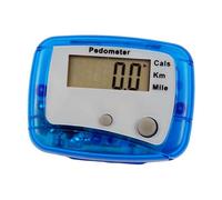 mophrati Contadores de Caminata Contadores de Pasos Clip para cinturón Fácil de Usar Podómetros Digitales livianos Seguimiento de Actividad física para Todos Pantalla LCD, Azul, 4.8 x 3.5 x 2.2 cm