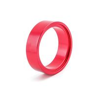 mophrati Convertidor de Auriculares para Bicicletas cónicas, cojinete de Bicicleta montaña Carretera, Adaptador Ciclismo extraíble, Junta Repuesto, Rojo 55-44MM