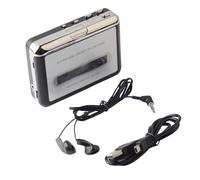 mophrati Convierte casete a MP3 con reproductor de casete USB. Grabadora de cinta ABS. Convertidor de casete a MP3. Reproductor de casete USB.
