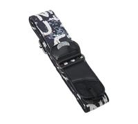 mophrati Correa de guitarra acústica correa de hombro cuerda Musical longitud ajustable repuestos bajo flexible adultos niños músicos, Impresión vaquero