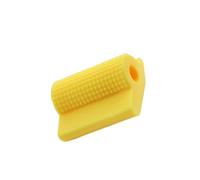 mophrati Cubierta de palanca de cambios marcha, cubierta engranajes motocicleta universal impermeable antideslizante goma, zapata almohadilla engranaje resistente al desgaste, Amarillo