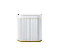 mophrati Cubo de basura totalmente automático sin contacto que viene en un diseño brillante utilizando tecnología de sensor infrarrojo inteligente, Pago de batería, 7L