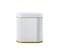 mophrati Cubo de basura totalmente automático sin contacto que viene en un diseño brillante utilizando tecnología de sensor infrarrojo inteligente, tarifa de carga, 9L