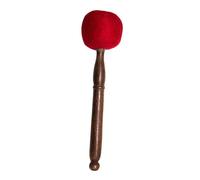 mophrati Cuenco de sonido con mazo Cuenco de meditación con varita Suministros Componente clave en técnicas de relajación de atención plena de yoga Baqueta, Rojo, S