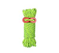 mophrati Cuerda de Escalada, Estructura Firme de Resistencia, Cuerda Eslinga para Senderismo, Equipo para Exteriores, Accesorios Supervivencia, Cable Paracord, Verde Claro