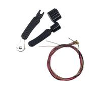 mophrati Cuerdas de guitarra Accesorios para instrumentos a prueba de herrumbre Diseño simple Cuerdas acústicas Latón Multicolor Dulce regalo Acordes, tipo 6