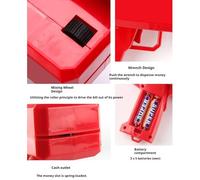 mophrati de billetes, accesorio divertido que dispara billetes o folletos. Es fácil de usar y transportar, ideal para fiestas, bodas y cumpleaños, Oro cepillado