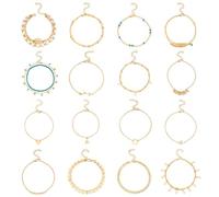 mophrati de Tobillo Shell Rice Bead Beach Creative Color-Fast Body Jewelry Delicadas Tobilleras de Mujer para la decoración del Vestido, Tipo 3
