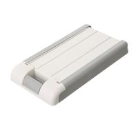 mophrati Debajo del cajón del Escritorio Organizador Autoadhesivo Bandeja de Almacenamiento extraíble Estantería, Gris