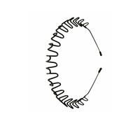 mophrati Diademas para hombres Diadema ondulada Primavera Unisex Aro para el cabello Suministros de salón Modelado invisible diario Fiestas Cumpleaños, Tipo 6