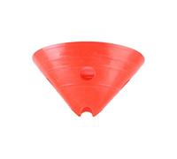mophrati Disco de Entrenamiento de fútbol, Ejercicio Deportivo, Marcador Espacio fútbol, Pelota Reutilizable para Principiantes, Accesorio Entretenimiento portátil para Jugar , Rojo