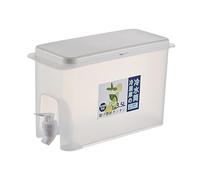 mophrati Dispensador de bebidas Jarra de agua fría Filtro único Infusión té sin esfuerzo No más apertura tapa Agua suave no se obstruye Dispensador bebidas heladas Refrigerador Hervidor