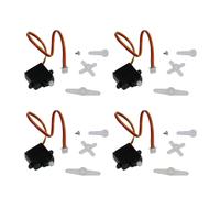 mophrati Dron con Control remoto de 4 piezas, Servo Digital, cuadricóptero, equipo de dirección, avión, juguete, actualización, accesorios modificados, 1.25 mm