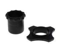 mophrati El Soporte de Anillo Antideslizante para micrófono es Duradero y Evita Que los micrófonos se deslicen por Las Ondas. El Soporte de Anillo Antideslizante Hexagonal Tiene