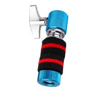 mophrati Embrague para Hi-Hat de Jazz Drum con liberación rápida, soporte para platillos resistente, piezas de percusión de fácil instalación para un rendimiento óptimo, azul, Altura: 7.5 cm