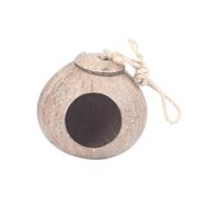 mophrati Encantadoras Casas para pájaros con Forma de Nido de Coco, diseñadas para colgarse fácilmente y Que ofrecen Espacios lujosos para Que Las Aves de