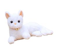mophrati Encantadores juguetes de peluche para gatos acurrucables, suaves y abrazables, rituales para la hora de dormir para niños pequeños, animal peluche abrazable y