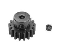 mophrati Engranaje principal diferencial de Metal negro 38T, piñón de Motor 17T para coche 1/18 A949 RC, engranaje principal diferencial Metal y piñón Motor, del