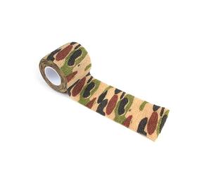 mophrati Envolturas Cintas para Caza Stealthes Cinta Multifuncional Reutilizable Pegamento Rollo Envolturas Impermeables Venda Protectora Duradera Deporte , Camuflaje Durban
