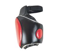 mophrati Equipo de Entrenamiento de Taekwondo, Protector Corporal para Muslos, Espuma Resistencia, Ideal para Entrenadores y compañeros Entrenamiento, Protectores, Negro y Rojo, Izquierda