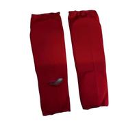mophrati Espinilleras Profesionales Gruesas para Hombres y Mujeres Que Buscan Seguridad al Practicar Deportes. Cubren Desde la espinilla hasta la Parte Posterior del pie. , Rojo , Metro