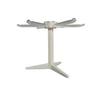 mophrati Estante de secado de espagueti, soporte plegable 5 brazos para colgar fideos, soporte estabilidad antideslizante, estante fácil almacenamiento