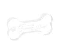 mophrati Estatuas conmemorativas de acrílico para Perros, Regalos para la pérdida de una Mascota, Hermosa decoración para el hogar Que celebra la Amistad Toda Vida con los Perros, Regalos