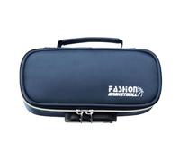 mophrati Estuche para bolígrafos Estuche para lápices Estuche de papelería Suministros para Estudiantes de Seguridad Multicolor, Azul Oscuro