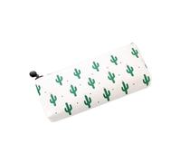 mophrati Estuche para lápices, Bonito Regalo, Bolsa de Lona de Cactus, Bolsa Maquillaje DIY con Cremallera, Bolsas cosméticos pureza, Bolsas Almacenamiento artículos tocador