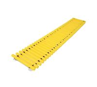 mophrati Experimente los Beneficios del Ahorro de Espacio en la Tabla de Equilibrio Bridge. Entornos de Juego Infantiles dinámicos. El Producto Ofrece Mayor, Amarillo, 150x28.5cm