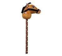 mophrati Experimente Sonidos realistas de Caballos con Este Palo de Peluche para Montar a Caballo. La imaginación florece en Cada Juego de niños. Palo de , marrón Claro , Caballo 2