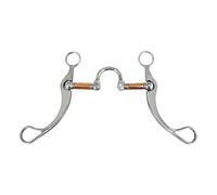 mophrati Experimente un Control sin Esfuerzo y una comunicación Clara con el bocado masticable de Acero Inoxidable para Caballos, diseñado para Mayor Comodidad Durante el