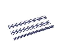 mophrati Fácil y seguro para encuadernar lomos Peines Presentaciones e informes encuadernados Aplicaciones amplias Anillo de encuadernación suelto, Azul oscuro + 10 piezas