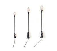 mophrati Farola en Miniatura, tamaño de muñeca, Adorno de Arena, farola LED Decorativa, luz Paisaje para Villa, jardín, Pasarela , Modelo 3