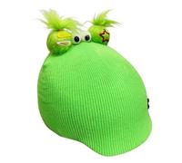 mophrati Funda para Casco de esquí novedosa, de Punto, Decorativa, Que añade Personalidad y Garantiza el Calor Durante el frío. Universal, Suave, cálida y Adorable, Verde