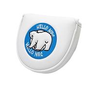 mophrati Funda para Putter de Golf con Forro Protector Ligero. Ideal para Aficionados al Golf. Añade un Toque Divertido a tu Equipo. Cada Paquete Incluye una Funda con Dibujo de